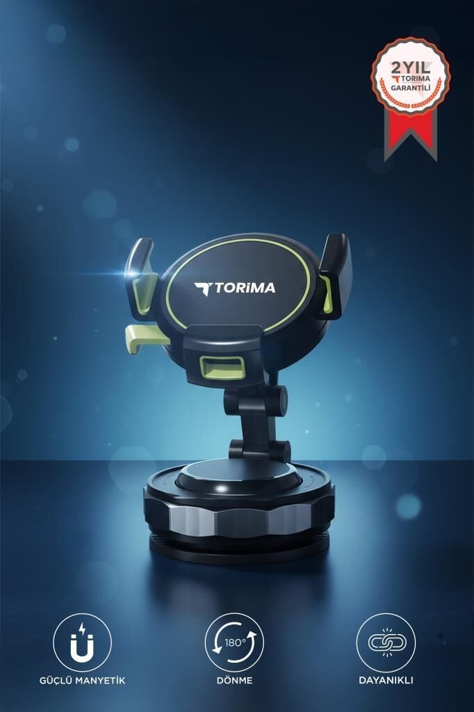 Telefon Tutucu Manyetik Kablosuz Ev Ofis Oto Aksesuarları JX064 Siyah