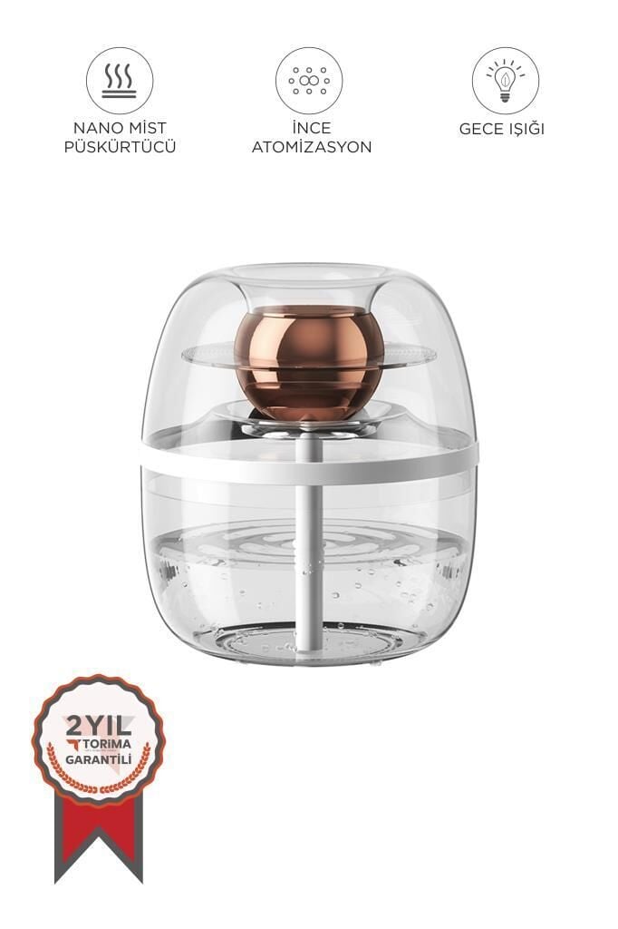 Torima K30 Humidifier Hava Nemlendirici Aroma Terapili Buhar Makinesi