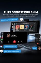 Araç Kamerası Ön Arka Wifi Bluetooth 4K Carplay T94c41