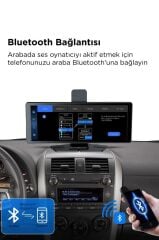 Torima T94c41 Wifi Bluetooth 4K Carplay Ön-Arka Araç Kamerası