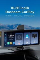 Torima T94c41 Wifi Bluetooth 4K Carplay Ön-Arka Araç Kamerası