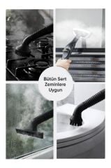 Buharlı Temizleyici Halı Koltuk Cam Zemin ve Mutfak Temizleme Buhar Makinesi CB902A+CB08C