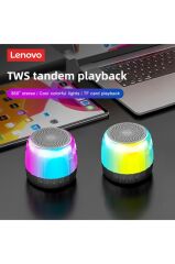 K3 Plus Speaker Bluetooth Hoparlör - Rgb Renkli Işıklı Hoparlör - Tf Card Girişli 360° Stereo