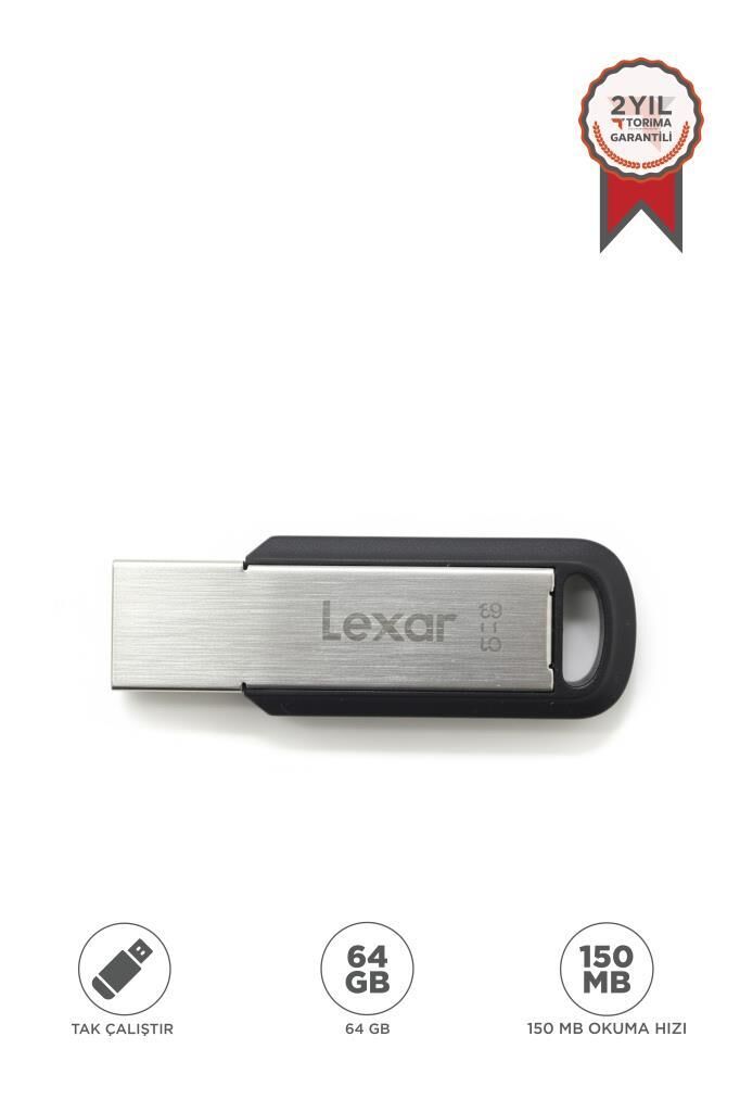 Lexar Metal USB 3.2 Gen1 Flash Bellek 150 MB/s – 64 GB M400