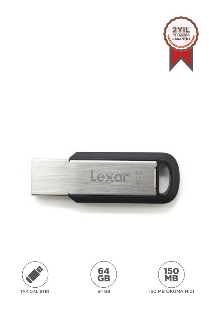 Lexar Metal USB 3.2 Gen1 Flash Bellek 150 MB/s – 64 GB M400