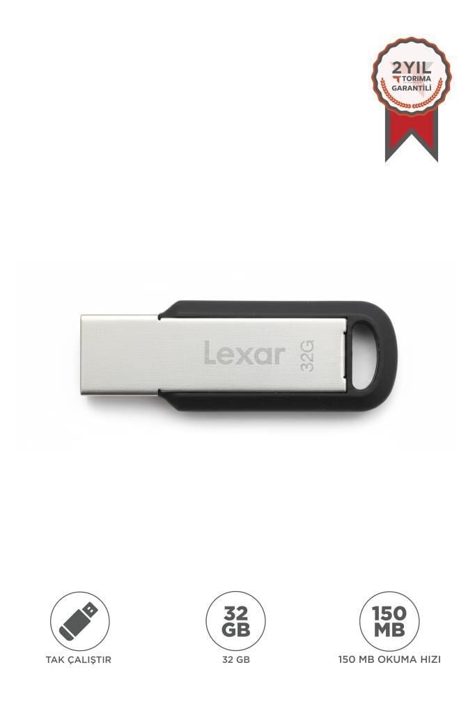 Lexar Metal USB 3.2 Gen1 Flash Bellek 150 MB/s – 32 GB M400