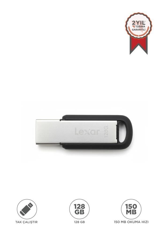 Lexar Metal USB 3.2 Gen1 Flash Bellek 150 MB/s – 128 GB M400