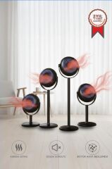 Ayaklı Isıtıcı Fan 800W Sessiz Çalışma Hızlı Isıtma Aşırı Isınma Koruma Torima HT101 Siyah