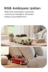 Bluetooth Hoparlör Retro Araba Tasarımlı Speaker WS-596 Siyah