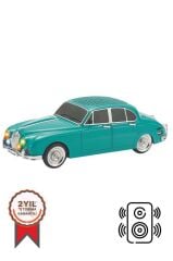 Bluetooth Hoparlör Retro Araba Tasarımlı Speaker WS-596 Mavi