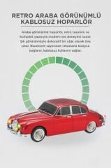 Torima Bluetooth Hoparlör Retro Araba Tasarımlı Speaker WS-596 Kırmızı