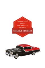 Bluetooth Hoparlör Retro Klasik Araba Tasarımlı 10W FM USB Selfie Speaker D87 Siyah