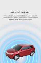 Torima Bluetooth Hoparlör Suv Araba Tasarımlı 16W FM USB Selfıe Speaker D88 Kırmızı