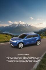 Bluetooth Hoparlör Suv Araba Tasarımlı 16W FM USB Selfie Speaker D88 Mavi