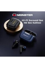 Monster Airmars XKT02 Kablosuz Kulaklık Lacivert