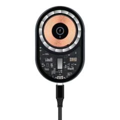 Torima W13 Kablosuz Araç İçi Telefon Tutucu Ve Telefon Şarj Cihazı Siyah