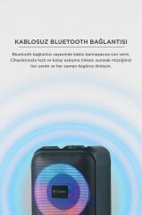 Torima Bluetooth Hoparlör Rgb Işıklı Taşınabilir Speaker D13 Siyah