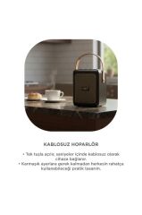 Bluetooth Speaker Kablosuz Hoparlör  USB Girişli Şarjlı Hoparlör GTS-2201 Siyah