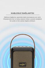 Bluetooth Speaker Kablosuz Hoparlör  USB Girişli Şarjlı Hoparlör GTS-2201 Siyah