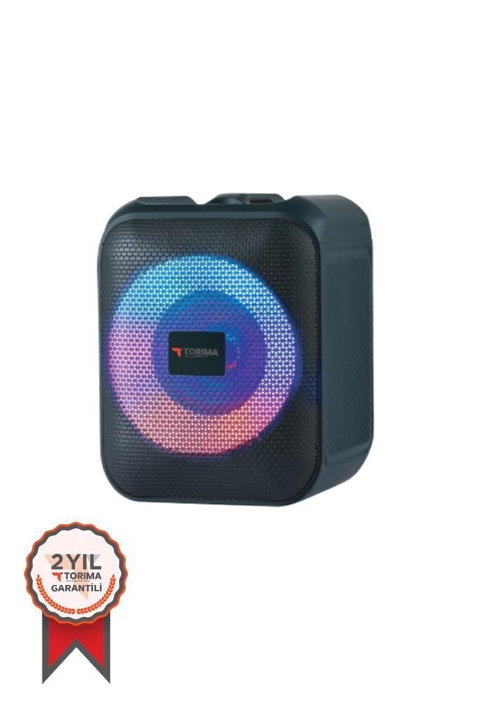 Bluetooth Hoparlör Rgb Işıklı Taşınabilir Speaker D13 Siyah