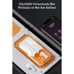 Bluetooth Kulaklık Kulak İçi Oyuncu Kulaklık Airmars XKT11 Beyaz