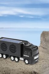 Torima D45 Siyah Tır Bluetooth Hoparlör FM-AUX-USB Destekli Güneş Enerjili Speaker