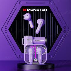 Monster Airmars XKT15 Gaming Bluetooth Kulaklık Mor