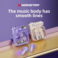 Monster Airmars XKT15 Gaming Bluetooth Kulaklık Mor