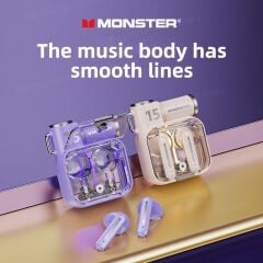 Monster Airmars XKT15 Gaming Bluetooth Kulaklık Mor