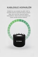 Bluetooth Kablosuz Taşınabilir Hoparlör D12 Siyah