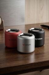 Bluetooth Hoparlör Taşınabilir Speaker D12 Gümüş