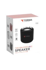 Bluetooth Hoparlör Taşınabilir Speaker D12 Kırmızı