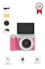 Dijital Kamera 5K Selfie Fotoğraf Video Vlog Kamerası CMR45 Pembe