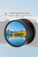 Dijital Fotoğraf Video Kamera Wifi 5K CMR45 Pembe