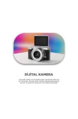 Dijital Kamera 5K Selfie Fotoğraf Video Vlog Kamerası CMR45 Siyah