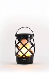 Nostaljik Retro Pilli Led Işıklı Gece Lambası LW40 Siyah