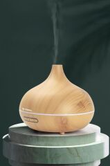 Torima SL-168 Ahşap Humidifier Hava Nemlendirici Ledli Aroma Terapisi Dekoratif Buhar Makinesi