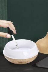 Torima SL-168 Ahşap Humidifier Hava Nemlendirici Ledli Aroma Terapisi Dekoratif Buhar Makinesi