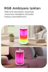 Bluetooth Hoparlör Rgb Işıklı Speaker PLUSE5 Siyah