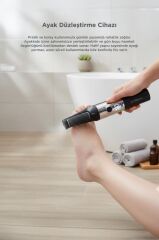 Şarjlı LCD Ekranlı 3 Başlıklı Su Geçirmez Ayak Törpü Cihazı BCM-1140T Siyah