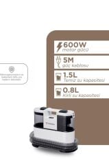 Buharlı Temizleyici Halı ve Koltuk Yıkama Cam Zemin Mutfak Temizleme Buhar Makinesi CX002B+CB902A