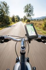 Telefon Tutucu Su Geçirmez Motorsiklet Bisiklet Atv Oto Aksesuarları JX021 Siyah