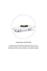 Bluetooth Hoparlör Retro Klasik Araba Tasarımlı 10W FM USB TWS  Speaker D83 Beyaz