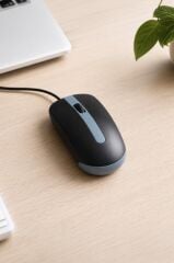 Mouse Optik Kablolu Fare TM06 Gri