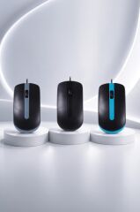 Mouse Optik Kablolu Fare TM06 Gri