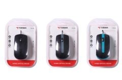 Mouse Optik Kablolu Fare TM06 Mavi