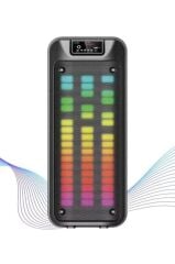 Torima GTS-1852 Taşınabilir Rgb Ledli Bluetooth Hoparlör Usb-Tf Siyah