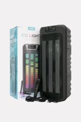 Torima GTS-1852 Taşınabilir Rgb Ledli Bluetooth Hoparlör Usb-Tf Siyah
