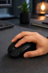 Mouse Optik Kablosuz Fare TM08 Siyah