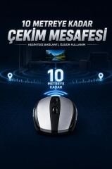 Mouse Yan Tuşlu Optik Kablosuz Fare TM08 Mavi